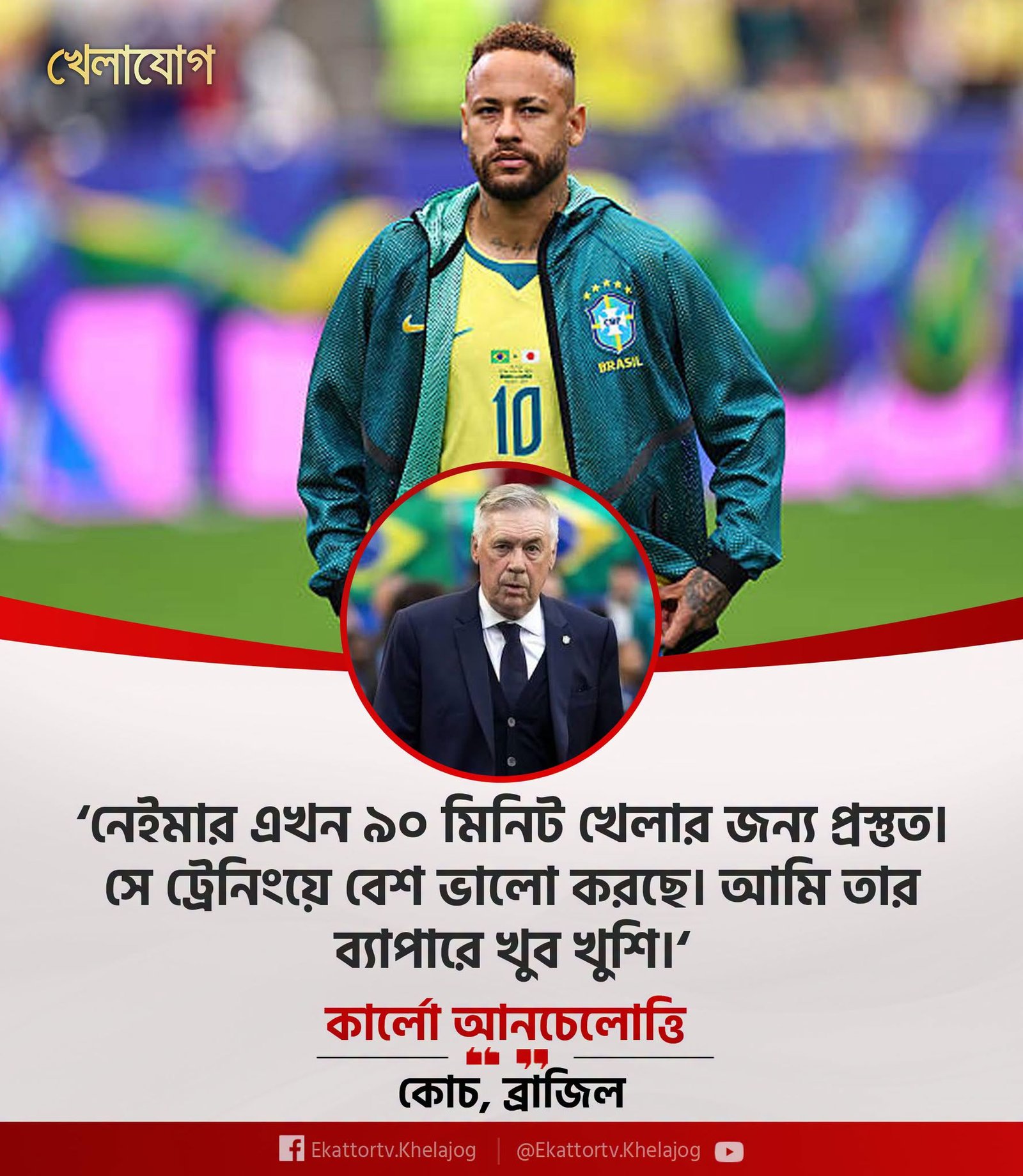 নেইমারের ব্যাপারে কথা বলেছেন ব্রাজিল কোচ